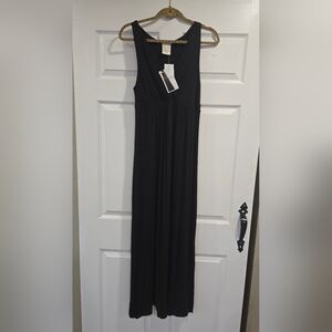 Matty M‎ Black Sheath Maxi Dress Sleeveless